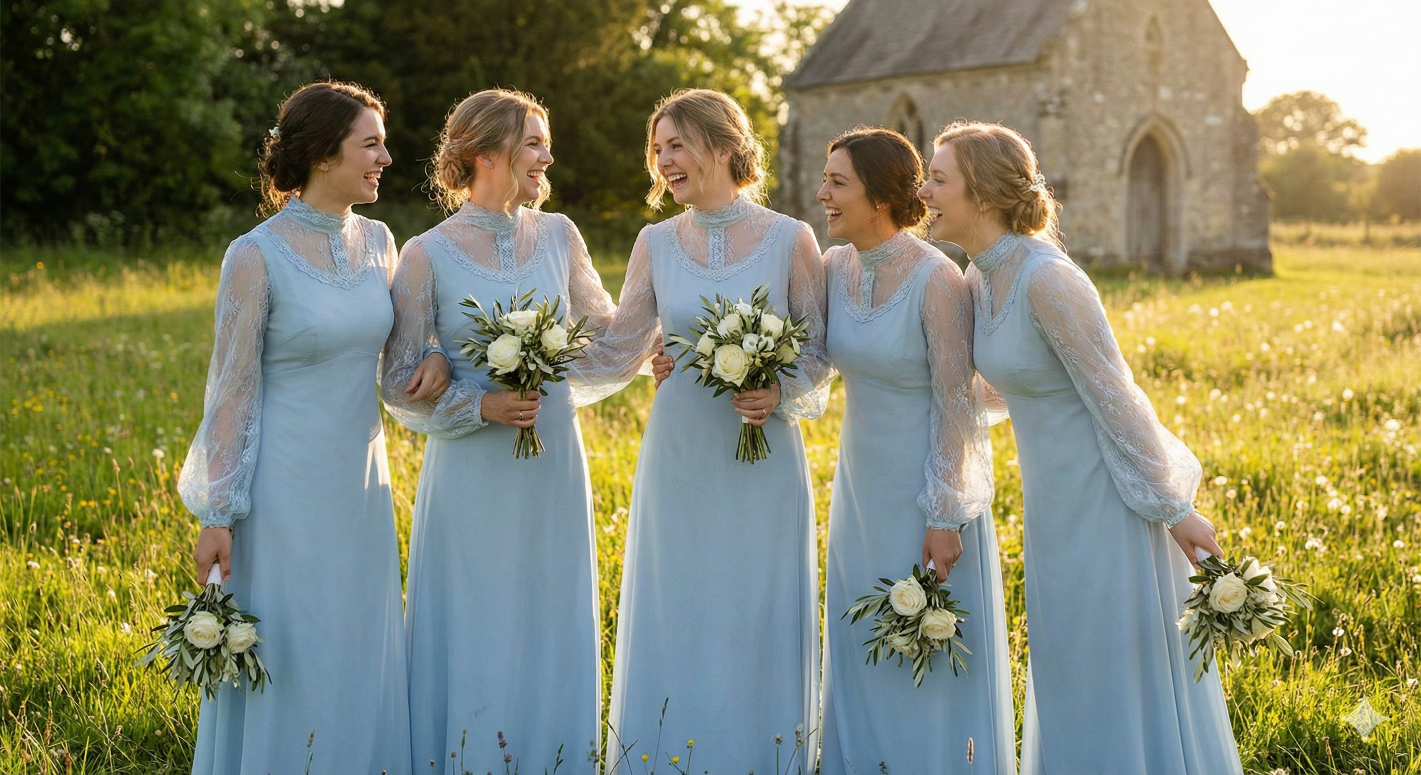 The Return of Reverence: Timeless Bridesmaid Dresses for the Traditional Wedding