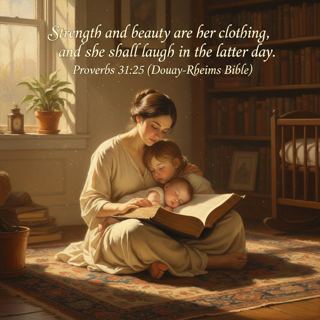 The Strength of a Mother’s Heart: 10 Comforting Verses from the Douay-Rheims Bible