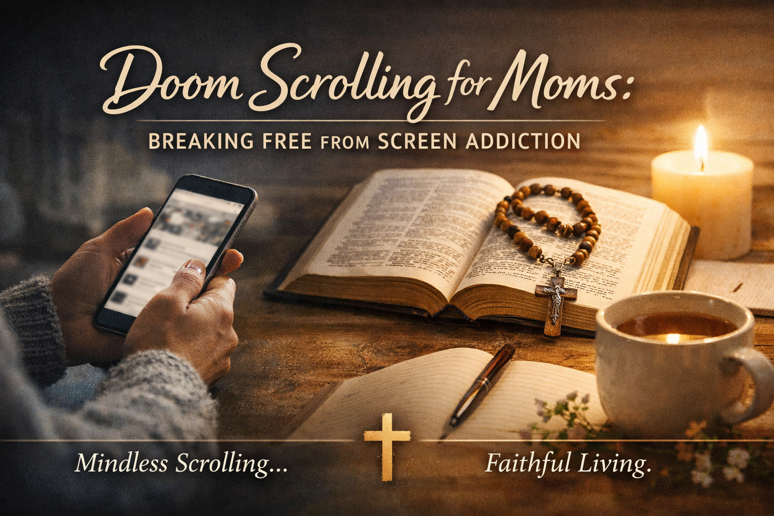 Doom Scrolling for Moms: The Hidden Addiction Stealing Your Time and Peace