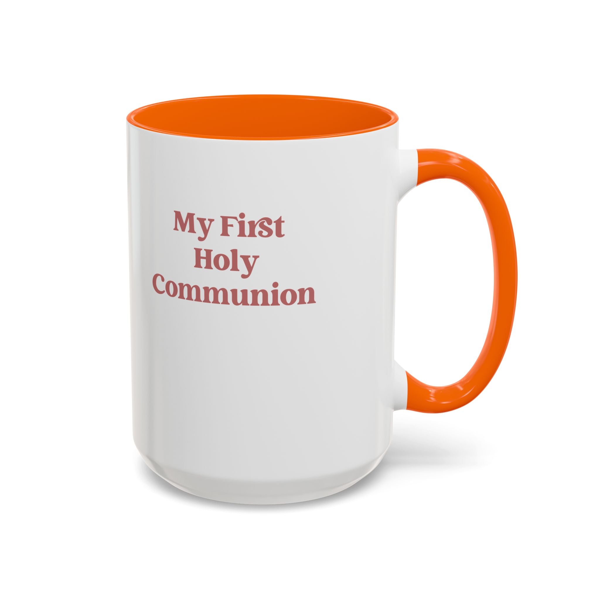 Personalized First Holy Communion Mug, Custom Catholic Gift for Girl with Name Date or Message