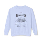 Marian Prayer Unisex Sweatshirt, Blessed Virgin Mary Devotional Crewneck, Catholic Religious Lightweight Jumper, Religious Gift for Him Her,