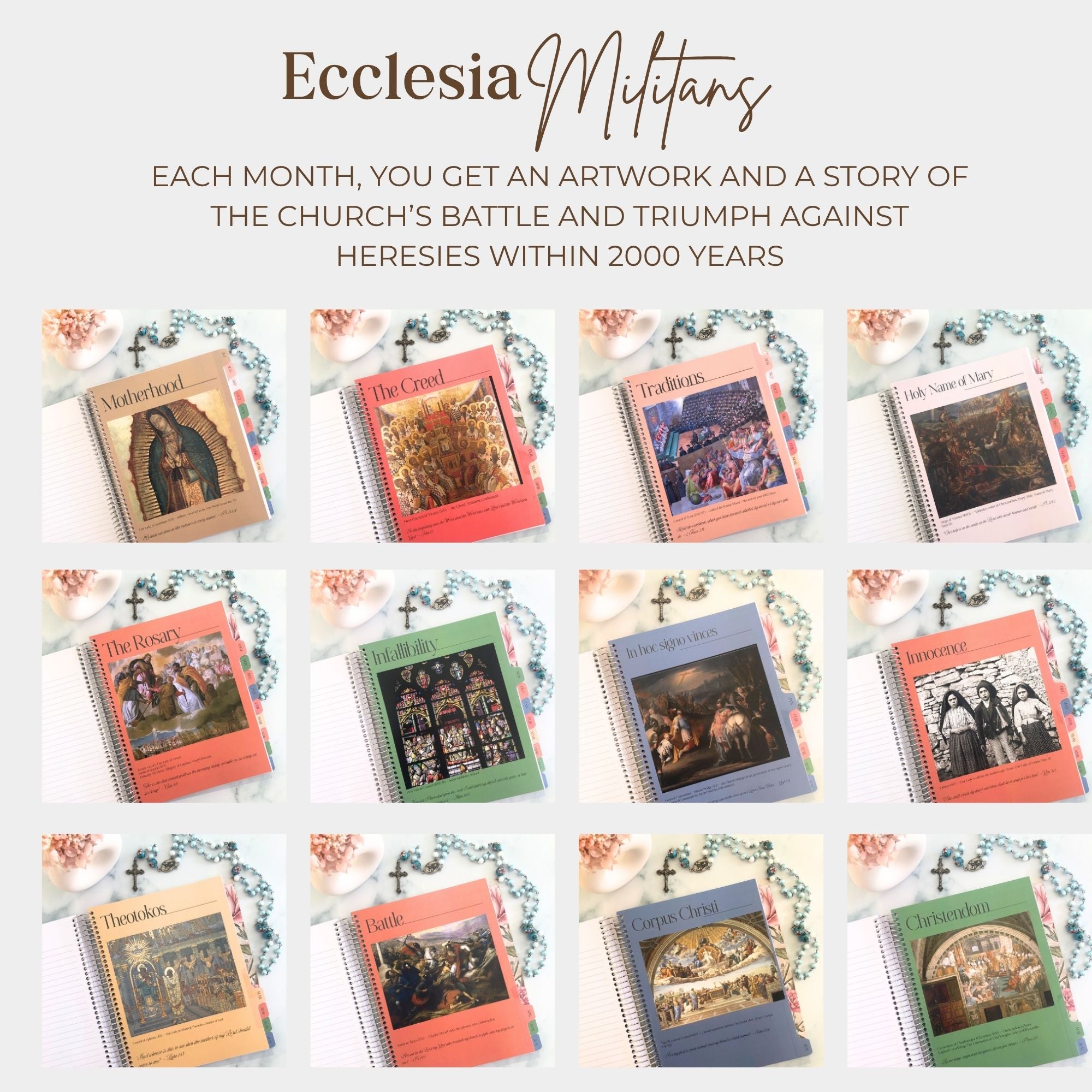 2026-2027 Traditional Catholic Planner, Vertical Weekly Layout (Feasts based on the 1962 Missal) | Ite Ad Joseph