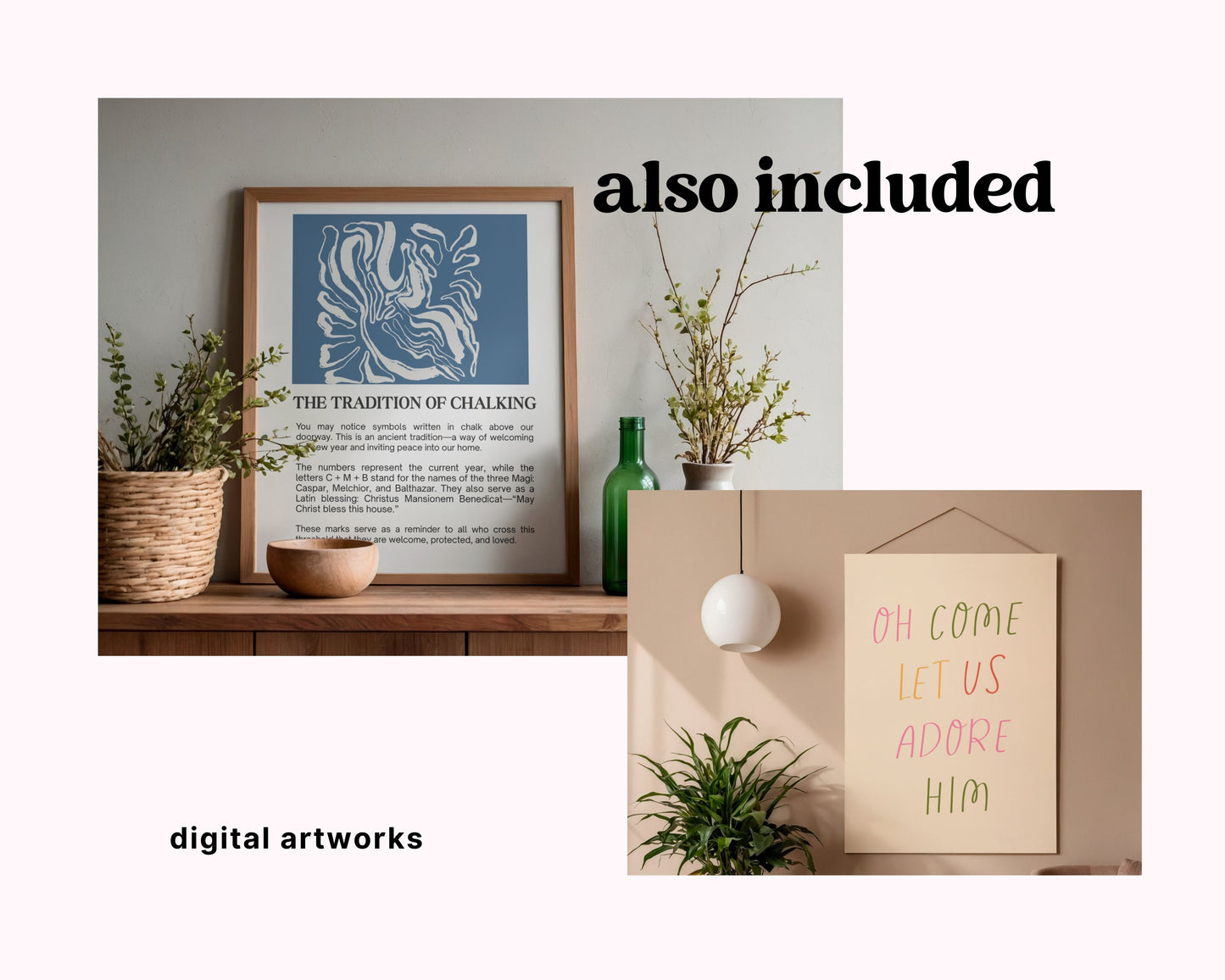 Epiphany Home Blessing Kit, Digital Guide | History, Prayers, & King Cake Recipe, 12 days of Christmas