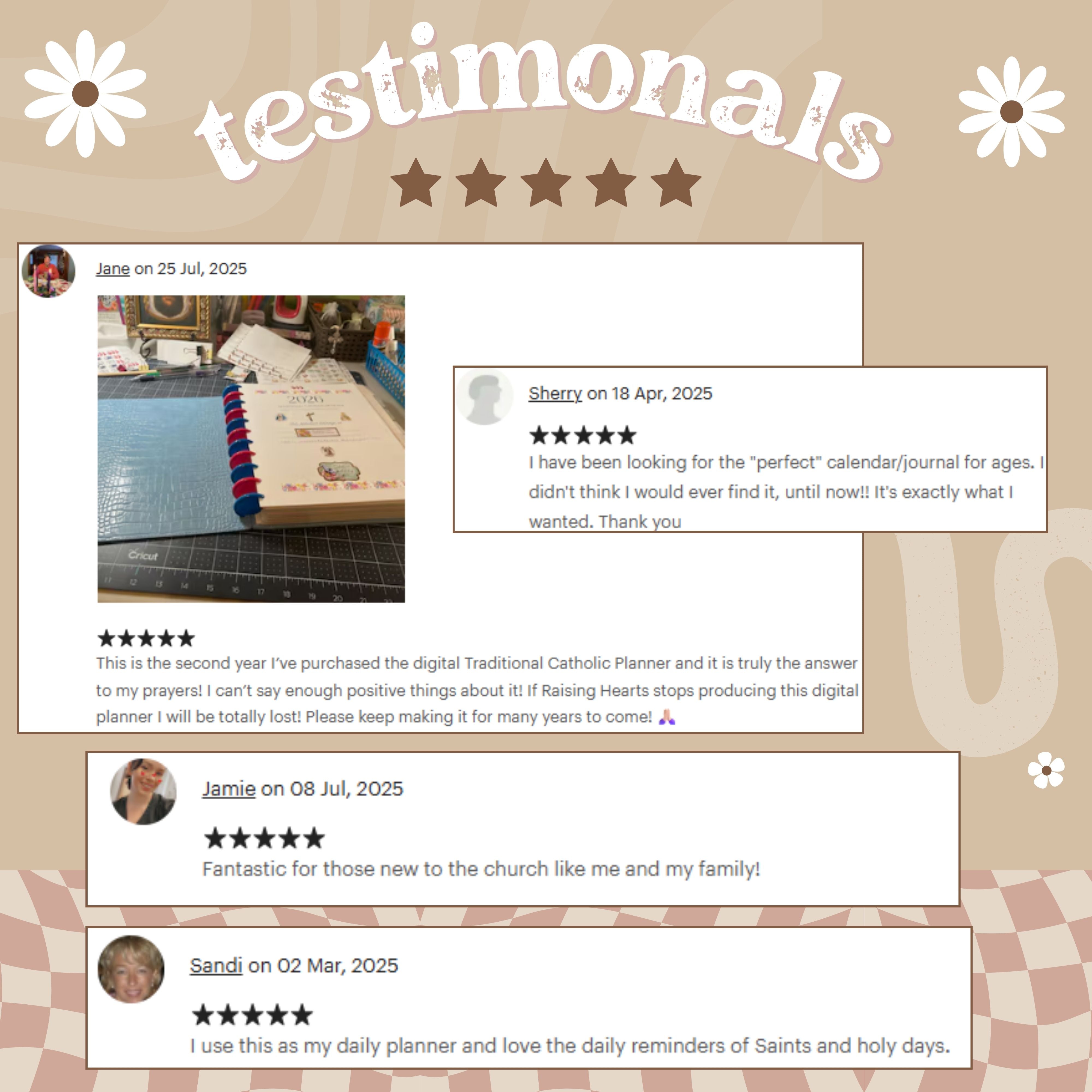 2026 Traditional Catholic Planner: Vertical Weekly Layout