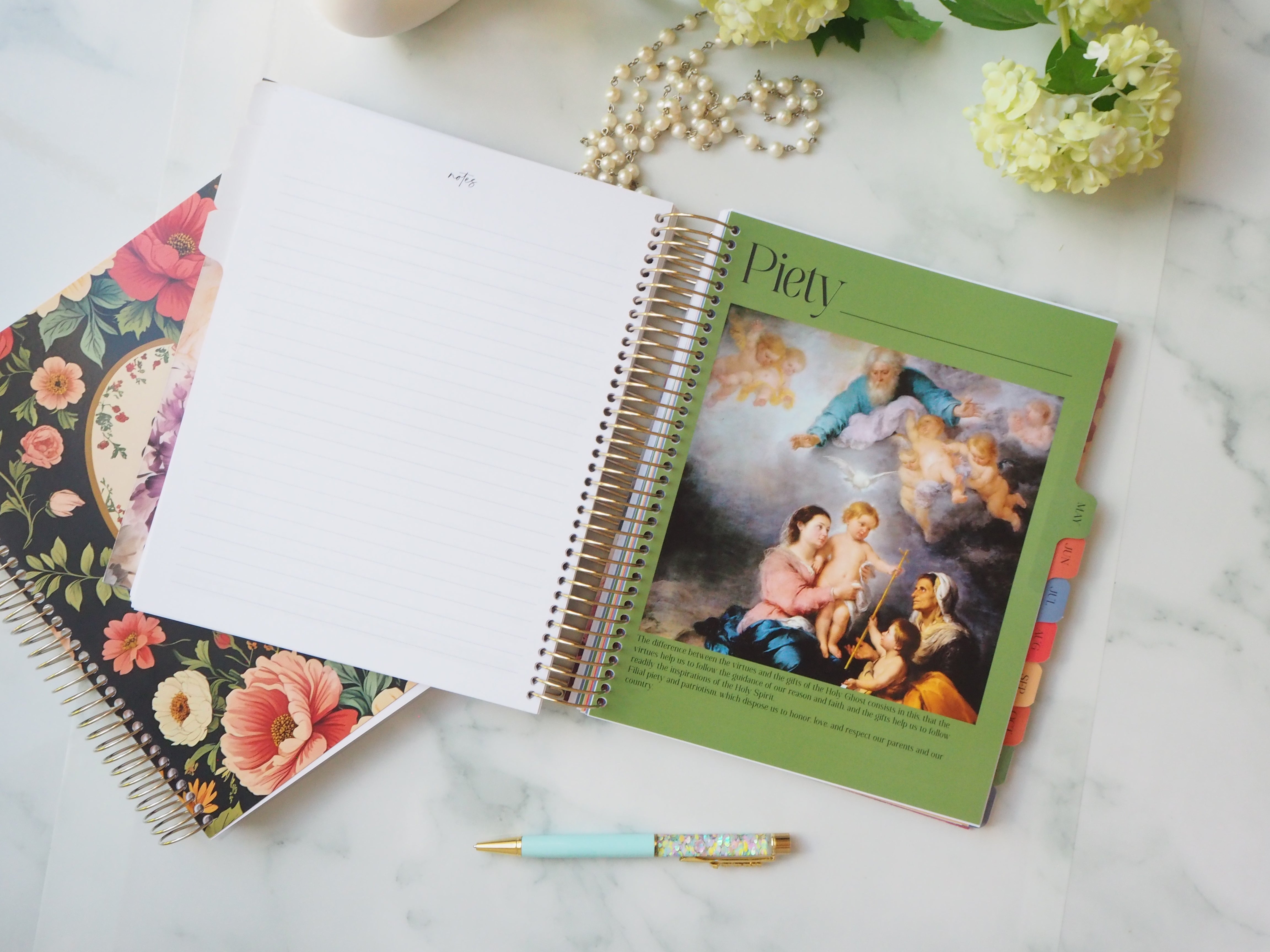 2026 Traditional Catholic Planner: Horizontal Weekly Layout