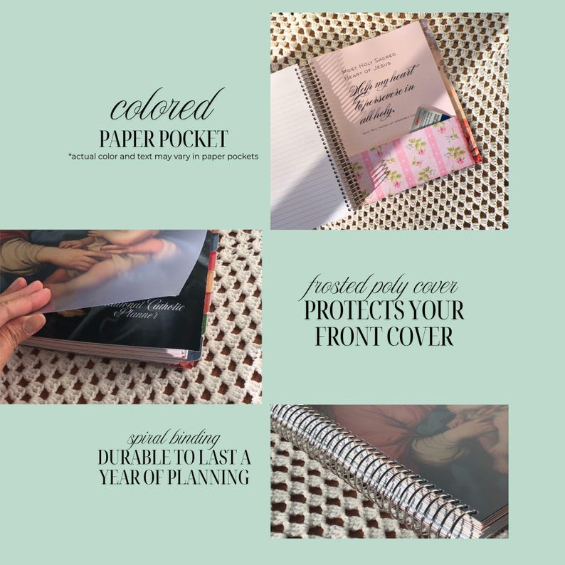2026–2027 Traditional Catholic Planner, Horizontal Weekly Layout with a Dashboard (Feasts of the 1962 Missal) | St. Joan of Arc ✦ PRE-ORDER ✦