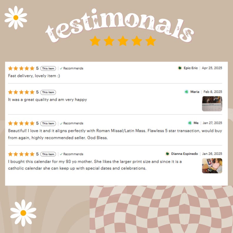 2026 Traditional Catholic Wall Calendar – Feasts from the 1962 Latin Missal (FREE SHIPPING)