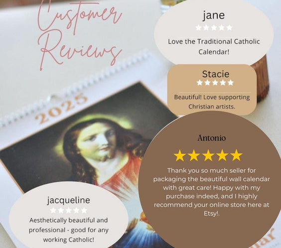 2026 Traditional Catholic Wall Calendar – Feasts from the 1962 Latin Missal (FREE SHIPPING)