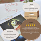 2026 Traditional Catholic Family Planner | 5-Person Column Layout | 1962 Latin Missal Feasts | Wall Calendar & Household Organizer