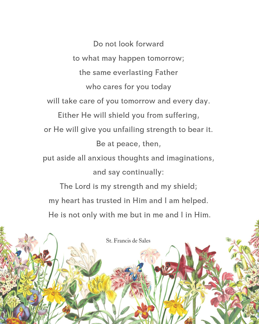 Quotes from St. Francis de Sales/ Photo Quotes/ Printables