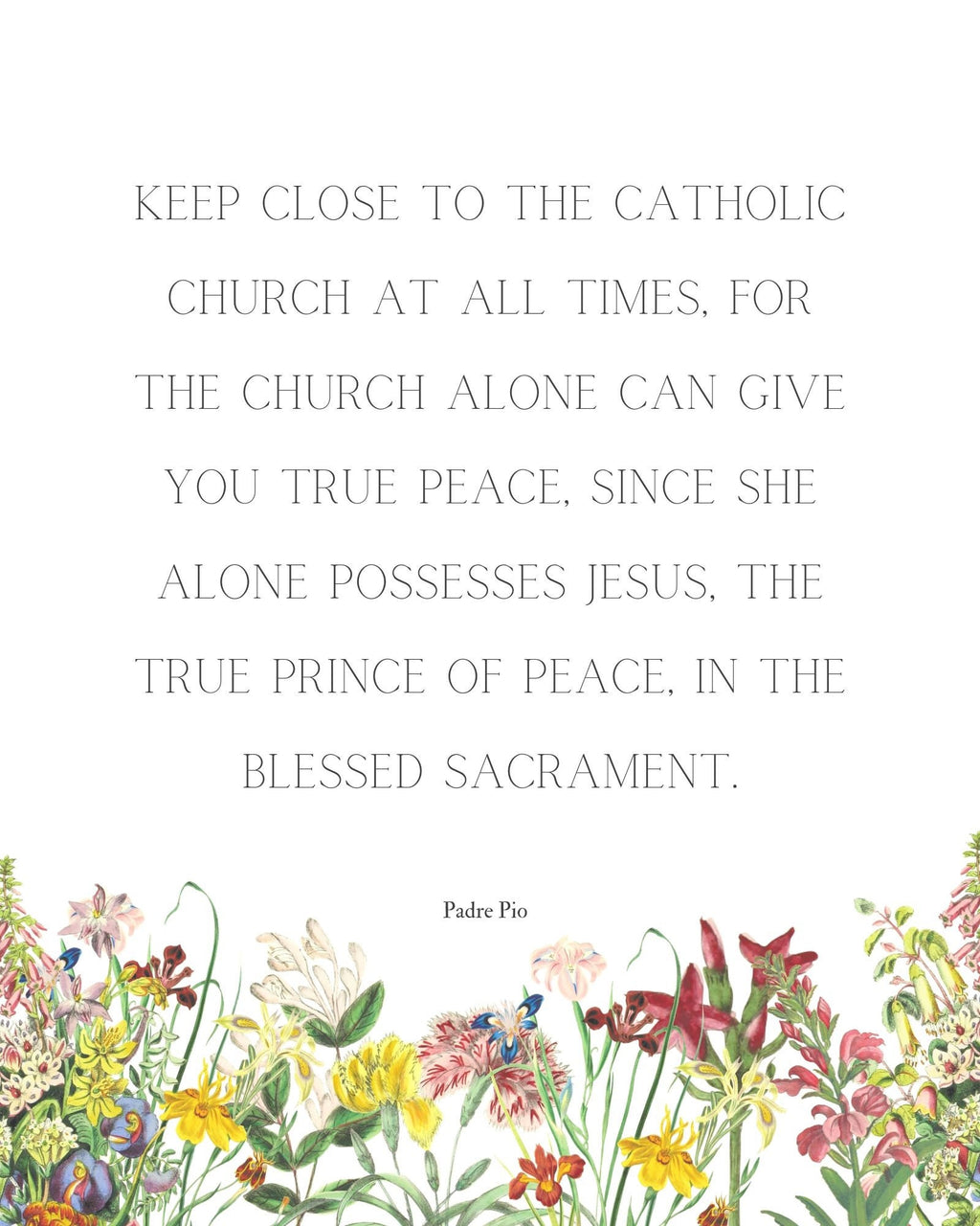 Padre Pio Quotes/ Prayers Printables