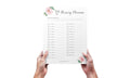 54-day Rosary Novena tracker - For Petition and Thanksgiving | PDF Printable 8.5 x11