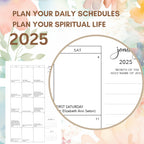 2025 Traditional Catholic Planner: Weekly & Monthly (PDF Printable)