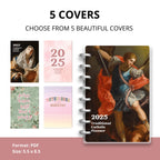 2025 Traditional Catholic Planner: Weekly & Monthly (PDF Printable)