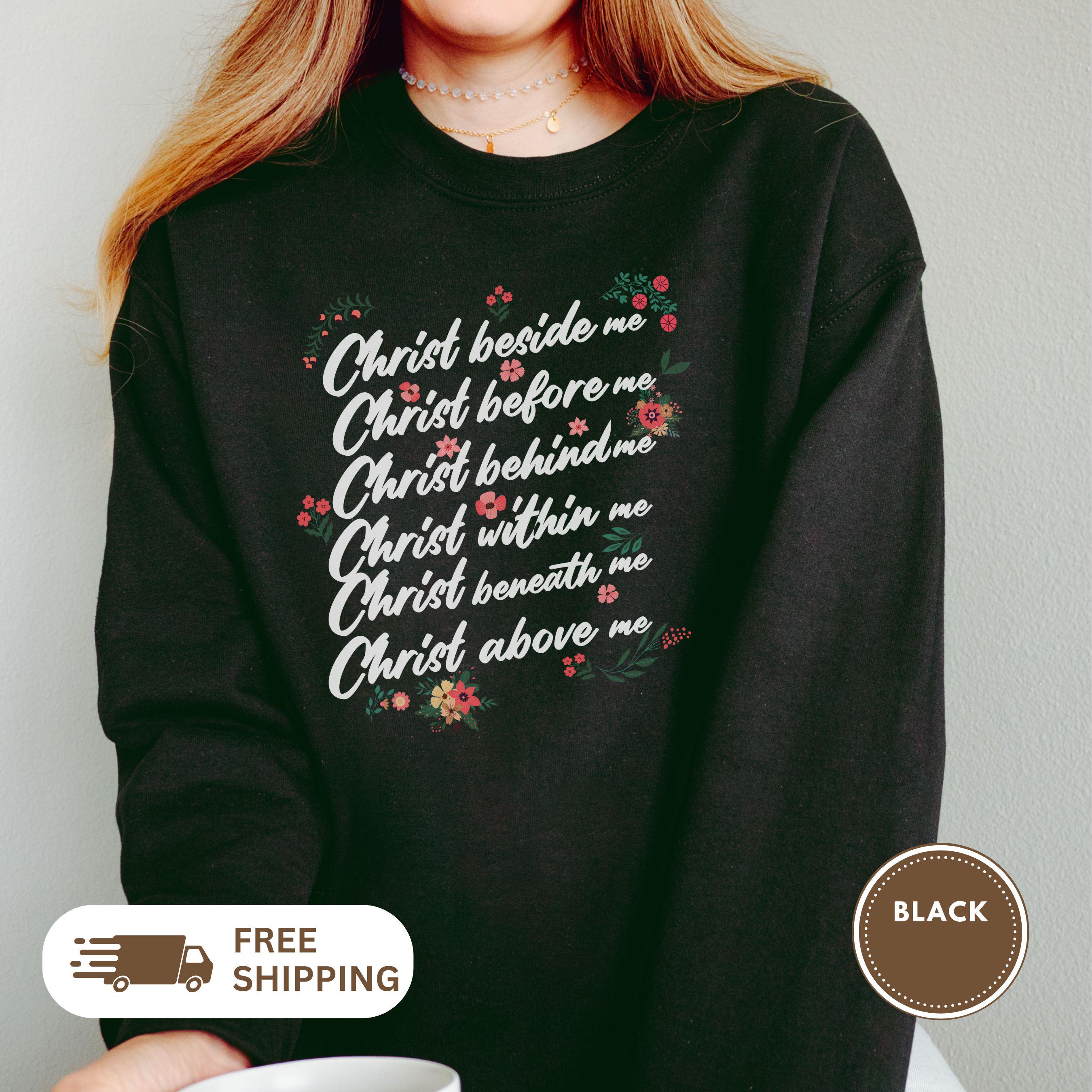 Saint Patrick Quote Crewneck Sweatshirt, Irish St. Paddy's Day Gift, Unisex Jumper, Shamrock Pullover, Green Sweater