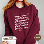 Saint Patrick Quote Crewneck Sweatshirt, Irish St. Paddy's Day Gift, Unisex Jumper, Shamrock Pullover, Green Sweater