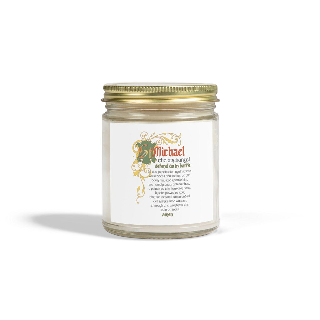 Scented Candles, Prayer to Saint Michael the Archangel, Religious Candle, Meditation Candle, Aromatherapy Candle, Gifts for Spiritual