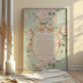 Psalm 23 Digital Wall Art, Printable Scripture Quotes, Christian Home Decor, Inspirational Bible Prints