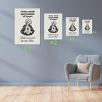 Jesus Meek and Humble Print: Christian Home Decor (Digital Download)