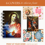 2026 Traditional Catholic Planner: Latin Mass Calendar, Vertical Layout (PDF Printable 8.5x11 Letter Size)