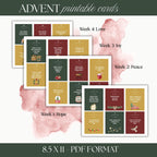 Acts of Kindness Advent Calendar: Christian Family Activity (Digital Download)