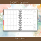 A5 Mom Planner Printable: Weekly Layout, Goals & Meal Planner (PDF Download)