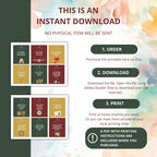 Acts of Kindness Advent Calendar: Christian Family Activity (Digital Download)