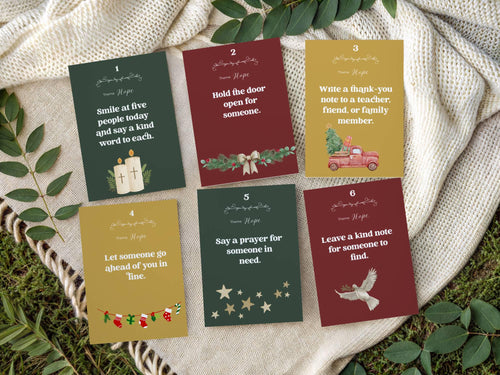 Acts of Kindness Advent Calendar: Christian Family Activity (Digital Download)
