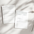 A5 Mom Planner Printable: Weekly Layout, Goals & Meal Planner (PDF Download)