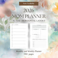 A5 Mom Planner Printable: Weekly Layout, Goals & Meal Planner (PDF Download)