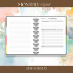 A5 Mom Planner Printable: Weekly Layout, Goals & Meal Planner (PDF Download)