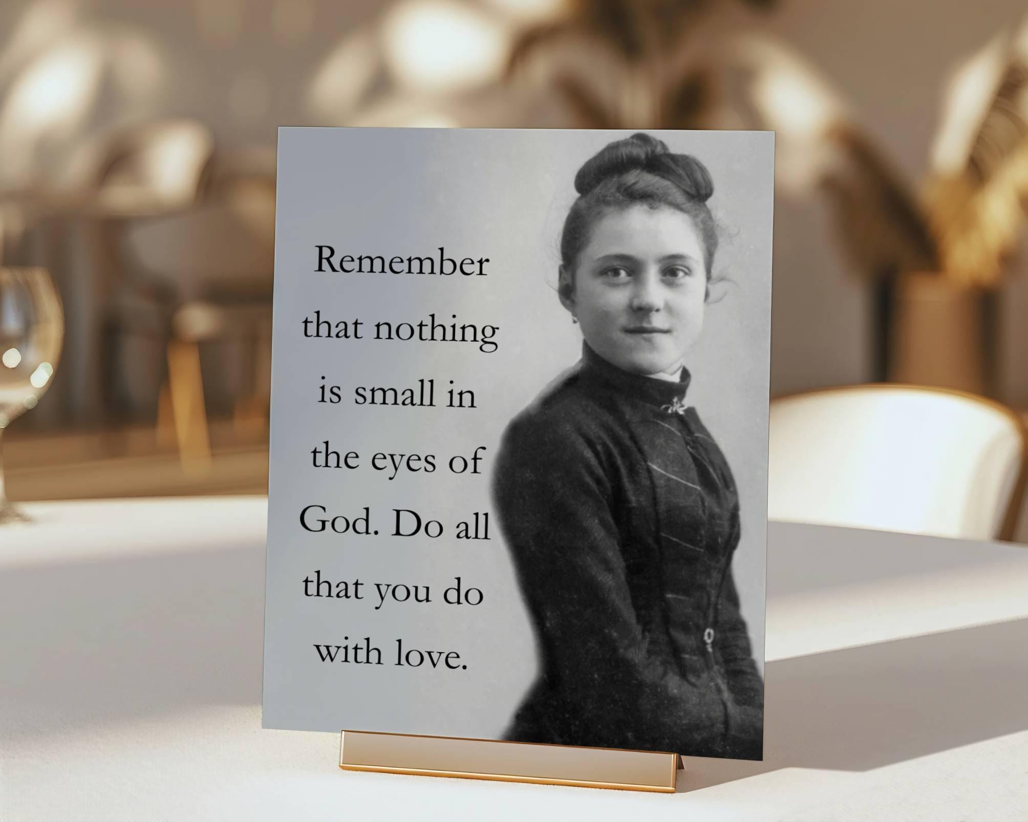 54 Saint Thérèse Quotes | Weekly Catholic Inspiration | Printable PDF | Instant Digital Download
