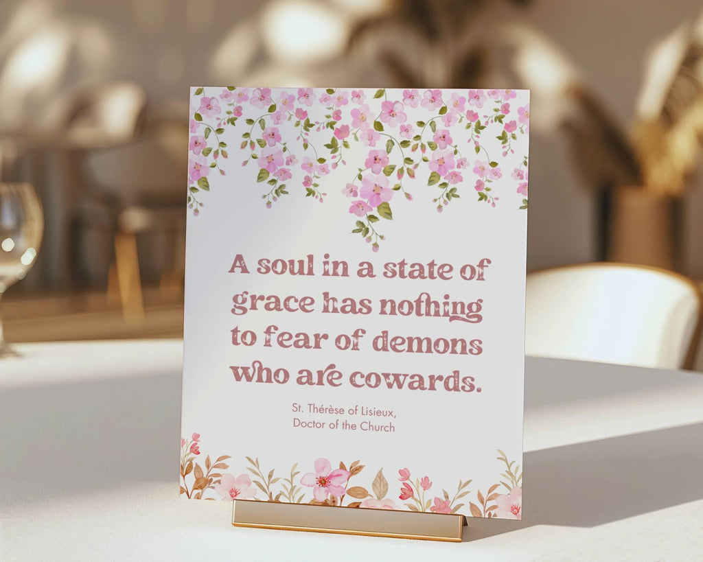 54 Saint Thérèse Quotes | Weekly Catholic Inspiration | Printable PDF | Instant Digital Download