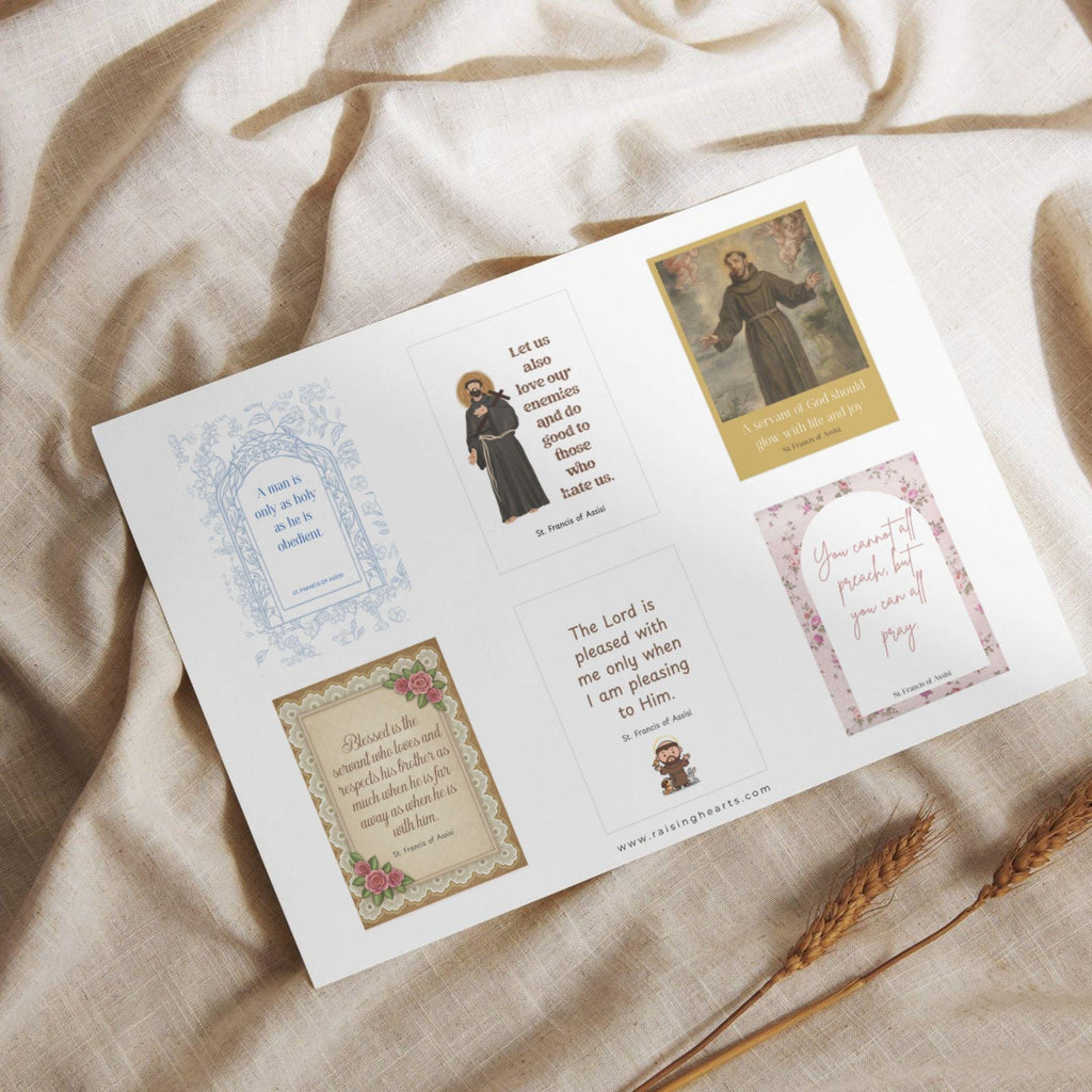 St. Francis of Assisi Quotes: Weekly Catholic Inspiration (Printable PDF)
