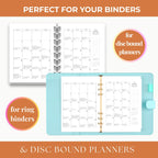 2026 Traditional Catholic Planner: Latin Mass Calendar, Vertical Layout (PDF Printable 8.5x11 Letter Size)