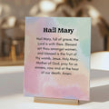 Catholic Prayer Cards: Watercolor Pastel Design (PDF Printable)