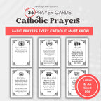 Vintage Catholic Prayer Cards: Traditional Devotional Art (PDF)