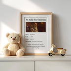 Catholic Saints Flash Cards: Homeschool & Catechism (Printable PDF)