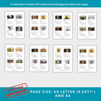 Catholic Saints Flash Cards: Homeschool & Catechism (Printable PDF)