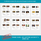 Catholic Saints Flash Cards: Homeschool & Catechism (Printable PDF)