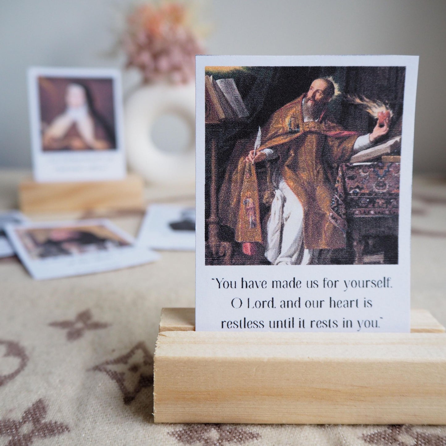 Saints Quotes Prayer Cards: 54 Weekly Catholic Devotion (Printable PDF)