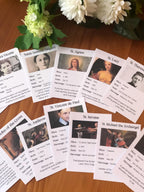 Catholic Saints Flash Cards: Homeschool & Catechism (Printable PDF)