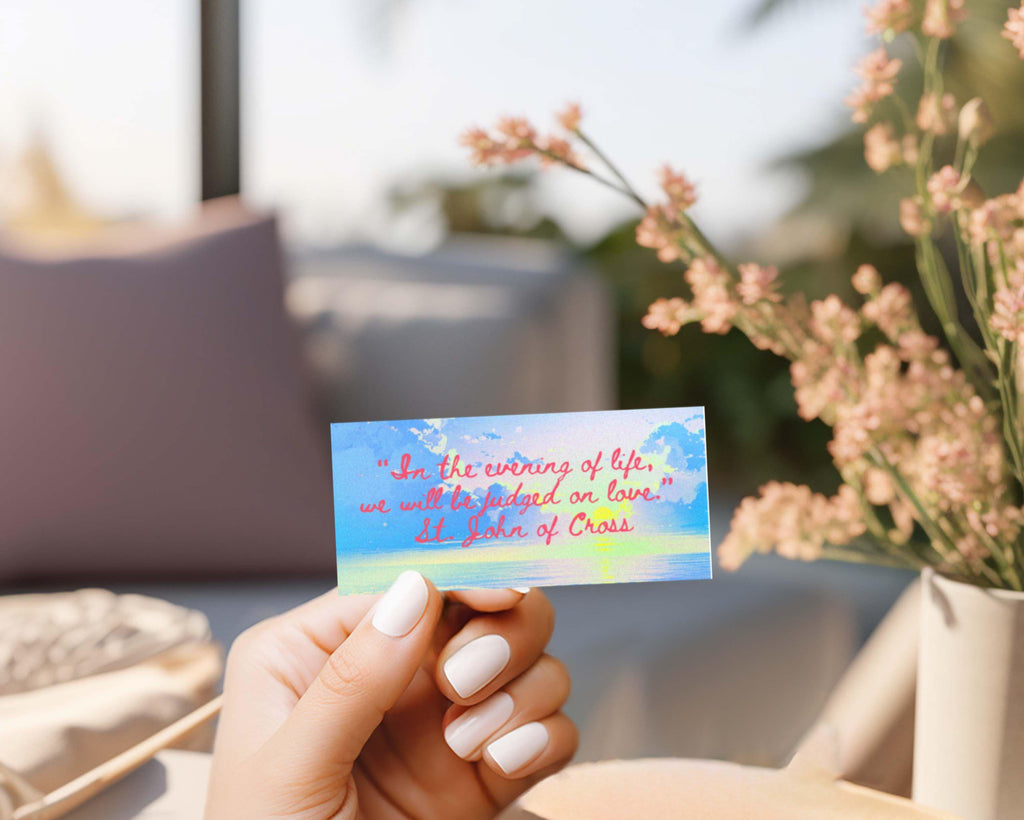 2026 Saints Quote Sticker Sheet – Weeks 37-48 Traditional Catholic feasts