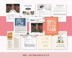 Epiphany Home Blessing Kit, Digital Guide | History, Prayers, & King Cake Recipe, 12 days of Christmas