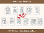 7 Sacraments Catholic Coloring Pages | Religious Education (PDF)