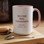 Personalized First Holy Communion Mug, Catholic Keepsake Gift