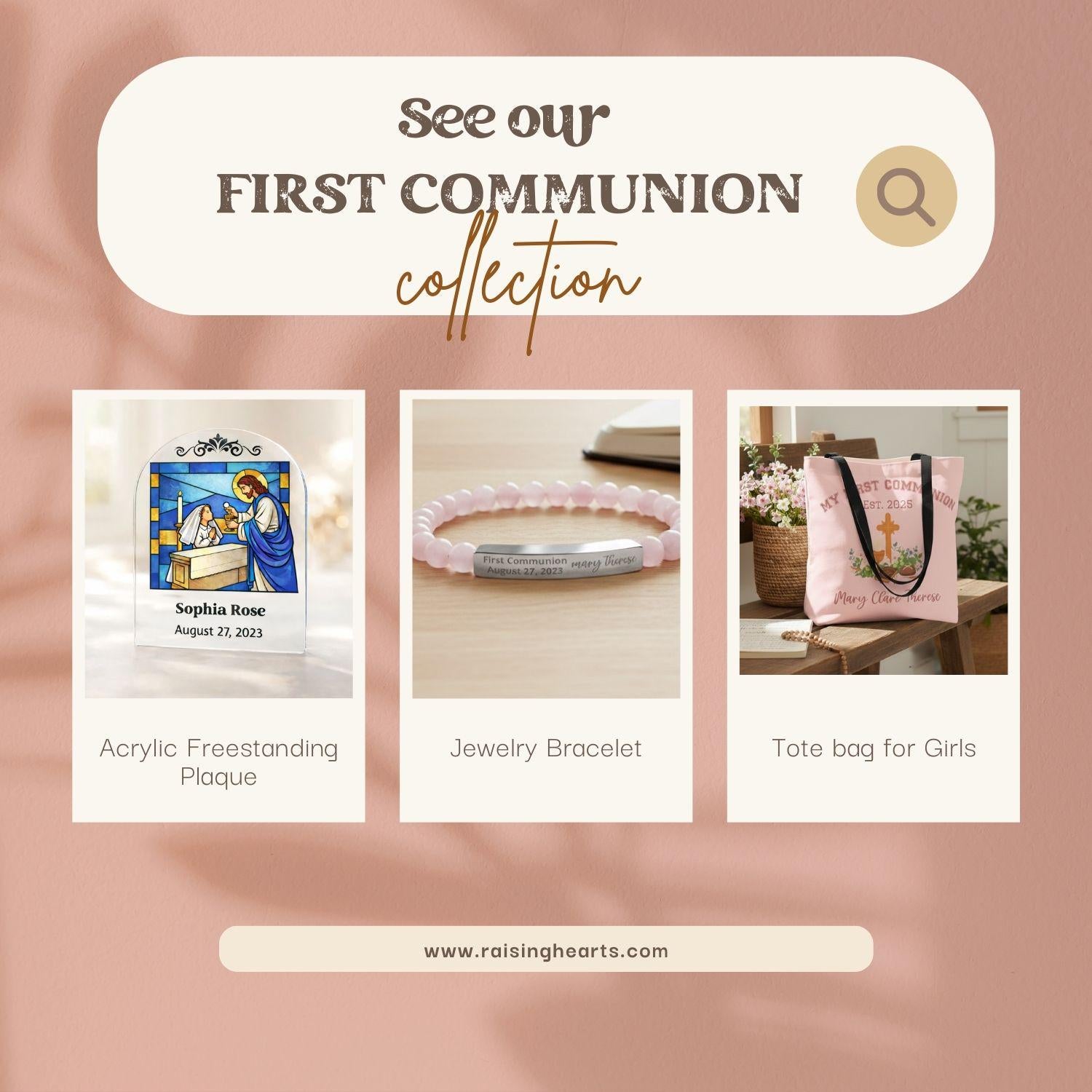 Personalized First Holy Communion Mug, Catholic Keepsake Gift