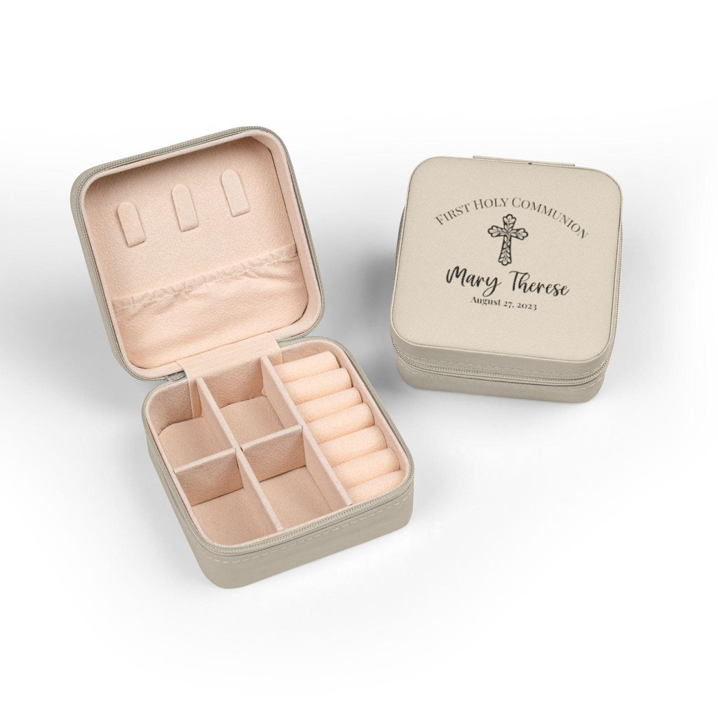 Personalized First Holy Communion Jewelry Box, Catholic Keepsake Gift