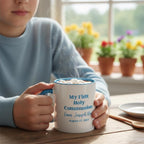 My First Holy Communion Coffee Mug | Personalized Name and Date, Accent Inside Color