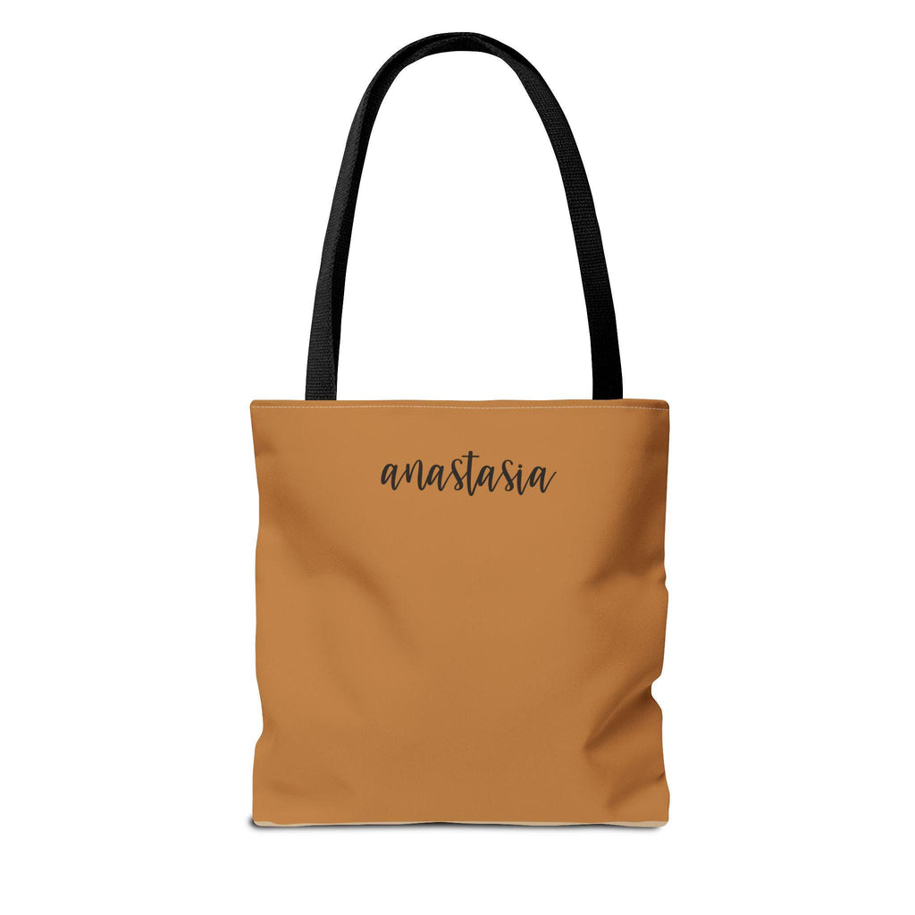 Catholic Madonna and Child Tote Bag, Personalized Mother's Day Gift, Custom Name Church Bag